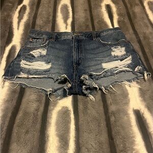These are the Aeropostale vintage high rise shorty.